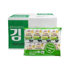 [G] 새우표 완도 파래 도시락김 4g x 128봉, 128개