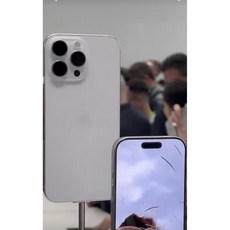 애플 아이폰 16pro 미국판 무음카메라 256GB 화이트 티타늄