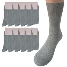 YMSOCKS [갑종양말] 신사 장목 쫀쫀 골지양말 10족 세트