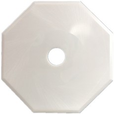 세라믹 칼날 이중지 가름기용 8각 블레이드 0.5두께 나노, 1개, 대형 구멍