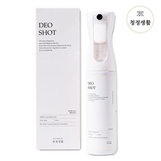 청정생활 데오샷 편백오일 피톤치드 스프레이, 300ml, 1개