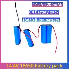  일렉트로룩스 Zb3104 18650 3200 Zb3107 진공 청소기 용 14.4 충전식 배터리 팩 3105 mah 3102 v 리튬 이온, 2PCS, 02 2PCS 