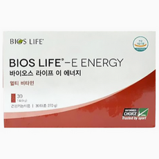 유니시티 바이오스 라이프 이 에너지 멀티비타민 9g 30포 x2개 총60포 /slm