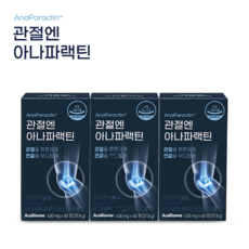 관절엔 아나파랙틴 천심련추출물 3개월분, 60정, 3개