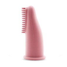 개 고양이 부드러운 손가락 칫솔 반려동물 코 블랙헤드 청소 브러시 실리콘 개 고양이 양모 브러시 반려, 09 빨간, 1개