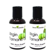Sweet Essentials Essential 타마누 오일 Tamanu Oil 2oz(60ml)x2, 1개