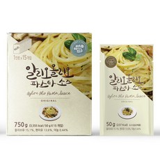 이지쉐프알리오올리오파스타소스50g x 15/최소구매 2 코스트코 672906, 750g, 15개