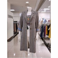 발렌시아 동아 린넨 체크 자켓 V94MJ72 DA