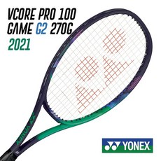 요넥스 브이코어프로 게임 GPU 270g 16x19 테니스라켓 51 기본스트링(신스틱)