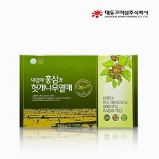 대동고려삼 내곁에 홍삼과 헛개나무열매 3박스, 500ml, 3개