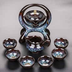 스마트글로벌 호봉사금유 소요다 가정용 찻주전자 궁푸차 구, 사금유 요월 9 간단한 복장