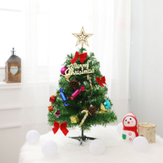 크리스마스 트리 크리스마스 트리 홈 오피스 크리스마스 장식 45/50cm 크리스마스 트리 데스크탑 트리 장식, 50cm(#3)
