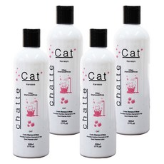 샤뜨 고양이 자묘용 키튼 샴푸 린스 겸용, 4개, 500ml