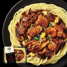 아워홈 온더고 싱카이 삼선 짜장면 300g, 5개