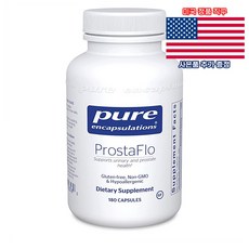 퓨어인캡슐레이션 프로스타플로 180정 Pure Encapsulations ProstaFlo 미국 직구 사은품 추가증정, 1개
