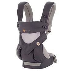 Ergobaby Carrier 360 All Carry Positions Baby Carrier with Cool Air Mesh Carbon Grey 에르고베이비 캐리어 3, 1개