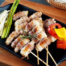 삼겹팽이말이꼬치 5꼬치, 1개, 300g