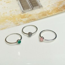 로도크로사이트반지