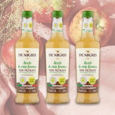 데니그리스 여과되지 않은 유기농 식초 비네거, 1개, 500ml