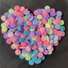 실링왁스 해바라기 반투명 에나멜 왁스 DIY 결혼식 생일 파티 초대장 밀봉 신제품 100 개/봉지, 02 ji guang Mix 27g