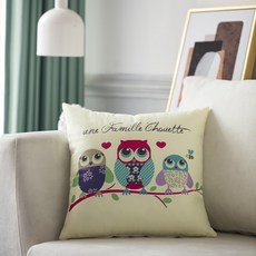 동물무늬등쿠션커버