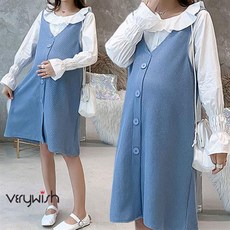 베리위시 마리 임부복 투피스 원피스