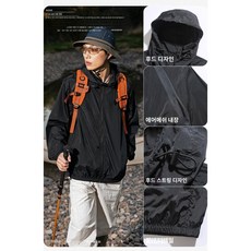 UPF50+ 쿨 아이스 래쉬가드 남여 커플 야상 후드 SH937