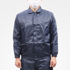크린룸 무진복 ( 네이비 - TP 투피스 상의 ) 제전복 방진복, 네이비 C형(차이나카라), L, 1개