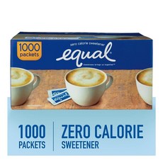 EQUA 제로 칼로리 설탕 대체 스위트너, 250g, 1000개