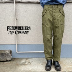 FREEWHEELERS 프리휠러스 JUNGLE FATIGUES TROPICAL OLIVE 밀리터리 UNION SPECIAL