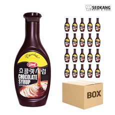 서강유업 초코시럽, 530g, 20개