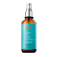 Moroccanoil Glimmer Shine FINISH 모로칸오일 글리머 샤인 헤어 피니싱 에센스 스프레이 3.4oz(100ml), 1개