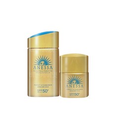 아넷사 퍼펙트 UV 스킨케어 밀크 N 선스크린 SPF50+ PA++++ 60ml + 12ml 세트, 1세트