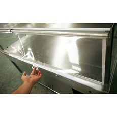 비닐커튼 비닐롤스크린 쇼케이스커튼 에어커튼 필름, 구멍있는 120cm