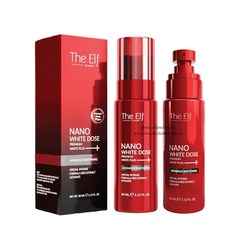 엘프 나노 화이트 도즈 60ml 천연성분 화이트닝 눈조류 바디 에센스, 1개