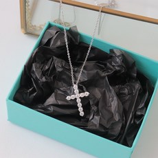 모이사나이트십자가목걸이