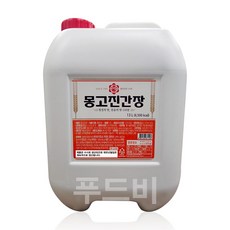몽고 부천 몽고진간장 13리터 (무배) 푸드비 대용량 식자재, 1개, 13L