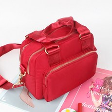 매신져백걸어머니보조투어Bag소풍숄더빽유행Red + 29544율웨