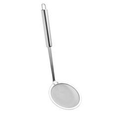 ZLD 스테인레스 스틸 필터 슬롯 스푼 프라이팬 스키머 국자 8cm