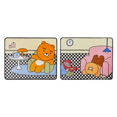 라이언춘식이담요