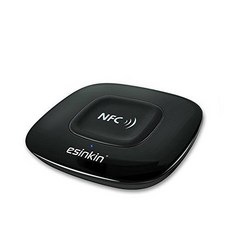 Esinkin 블루투스 블루투스리시버 무선 오디오 어댑터 4.0（NFC-Enabled） H