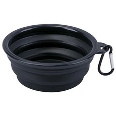 접이식 강아지 애완 동물 실리콘 그릇 야외 여행 휴대용 음식 용, A.350ml (13x9x5.5cm), 1개