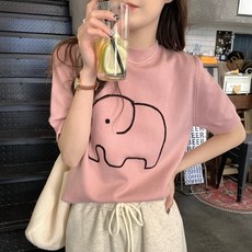 여아반팔니트