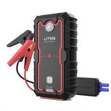 UTRAI 점프 스타터 보조베터리 휴대용 충전기 시동 6.0L 긴급 자동차 배터리, 1개