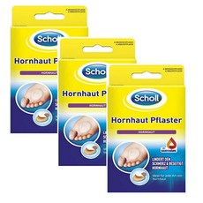 독일내수용 Scholl 발 굳은살제거 패치 3팩 발 굳은살제거, 3개