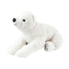 이케아 SNUTTIG 스누티그 북극곰인형 60cm봉제동물완구아기곰애착인형유아용품, 화이트_502.981.02