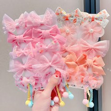 은꽃밴드 2세트 [20P] 유아 머리핀 헤어핀 대용량 세트 꽃밴드 2세트 [20P] 유아 머리핀 헤어핀 대용량 세트