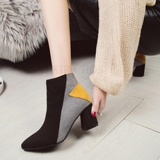 kirahosi 스틸레토 미들부츠 여성 앵클부츠 데일리 75호+ 덧신 증정 AQfe581z