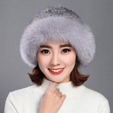 밍크털.몽골모자