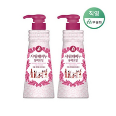 무궁화 무궁화 샤워때비누 500ml(동백오일) x 2개, 500ml